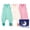 Pink&green&cream, variant on 3 Pack-0.5 Tog Lightweight Summer Toddler Sleep Sack with Feet 6-12 Months 100% Cotton Breathable Unisex Baby Sleep Sack with Legs 2-Way Zipper Footed Wearable Blanket
