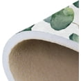 thumbnail image 7 of Dreamtimes Eucalyptus Leaves Area Rug, 36"x24" Watercolor Green Flowers Non-Slip Washable Indoor Door Mat, Absorbent Floor Mat for Bedroom Kitchen Entryway Bathroom, 7 of 7