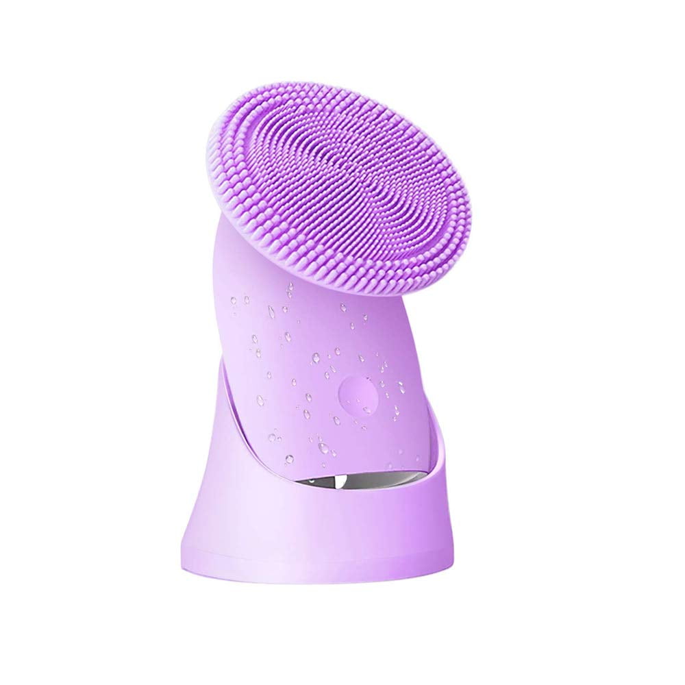 Silicone Electric Facial Cleansing Brush Sonic Face Cleaning Rechargeable 