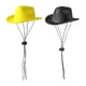 thumbnail image 1 of Laklulu 2 piezas de sombreros de vaquero para perros con cachorros ajustables, sombrero de vaquero para mascotas, gatos, disfraz occidental, fiesta navideña, 1 of 5