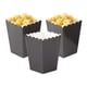 thumbnail image 4 of Caja de palomitas de cartón de 50 piezas, reemplazo de boca ancha, Color sólido, caja de aperitivos para cine en casa, accesorios de contenedor Herramientas y accesorios para hornear Negro Billuyoard HA081928-02, 4 of 6