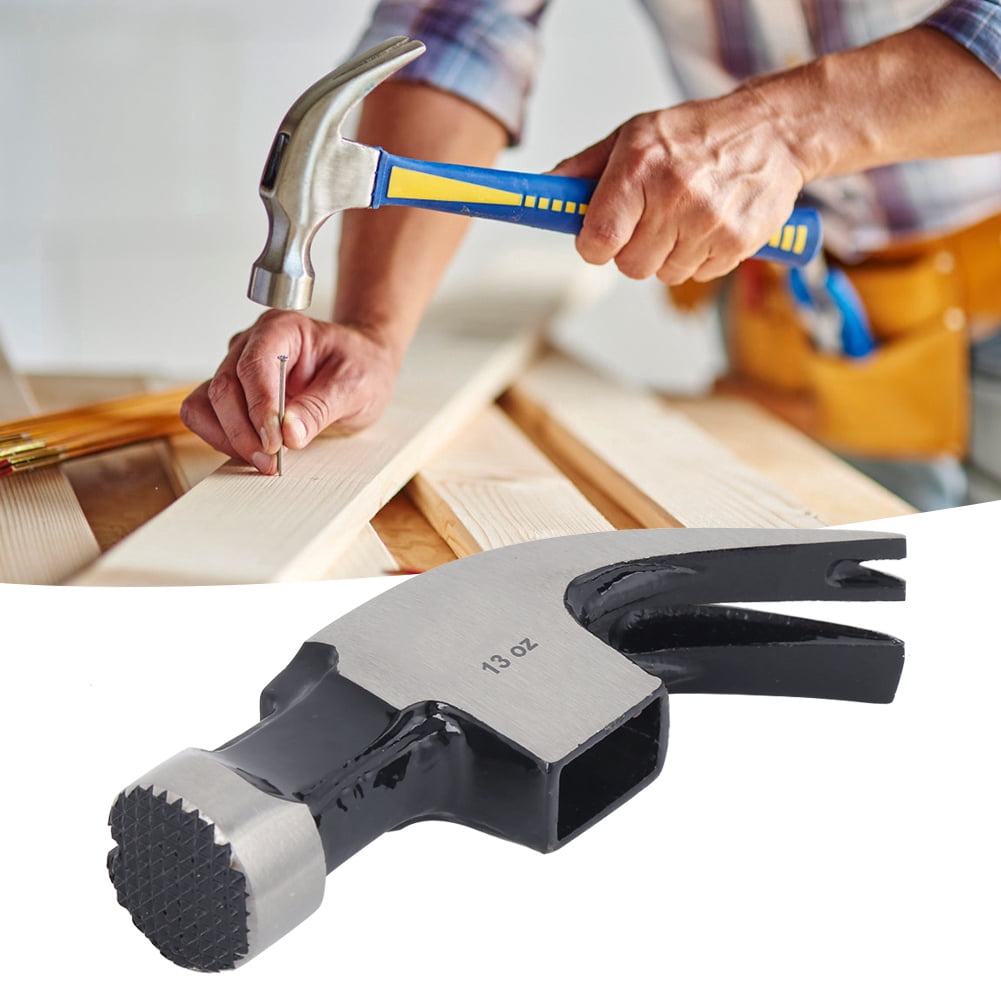 Llave Martillo 2 En 1 Con Cabeza Ajustable Y Extracción En V – Quita Clavos Y Tornillos, Para Mecánica Y Bricolaje