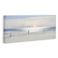 thumbnail image 4 of Stupell Industries Fence Along Shore Landscape Photography Gallery Wrapped Canvas Art Print Wall Art, 30 x 13, 4 of 8