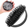 thumbnail image 1 of Brosse à shampoing en plastique pour le massage du cuir chevelu, pour cheveux secs et mouillés, pour femmes et hommes, 1 of 4