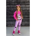 thumbnail image 2 of Outfit Disney: sudadera y leggings con volantes de Minnie Mouse para niñas, 2 of 8