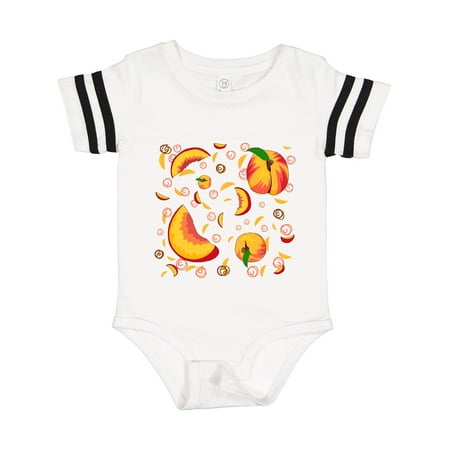 

Inktastic Peach Fruit Party Gift Baby Boy or Baby Girl Bodysuit