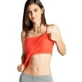 thumbnail image 2 of New Women Shelf Bra Adjustable Spaghetti Strap Stretchy Basic Tank Top, 2 of 4