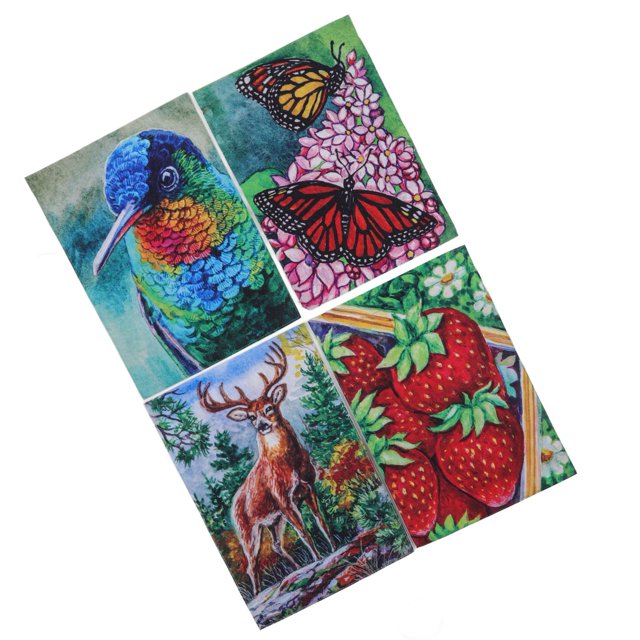 Bandera De Jardín De Pájaros, Bandera De Jardín De Mariposas De Pájaros Lindos 4 Piezas Colorfast Engrosada Para Patio Para Jardín ANGGREK Otros