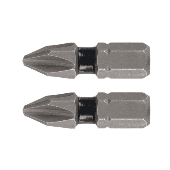 Dewalt Tough Grip Phillips Steel Screwdriver Bit 2-Pack 1 in.