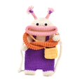 thumbnail image 2 of Bolso pequeño tejido para teléfono, bolso de viaje ligero y hecho a mano para mujer Estilo B, 2 of 7