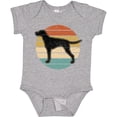 thumbnail image 3 of Inktastic Vizsla Dog Retro Sunset Boys or Girls Baby Bodysuit, 3 of 5