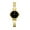 GoldBlack, variant on Watches for Woman Elegant Bangle Watch for Women with Adjustable Strap 3ATM Water Resistance Gift for Woman