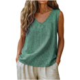 thumbnail image 2 of Women's Short Sleeve Loose Fit Tops Casual Summer Blouses Trendy Work Shirts, 2 of 4