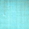 thumbnail image 1 of Ahgly Company Indoor Square Persian Light Blue Traditional Area Rugs, 4' Square, 1 of 4