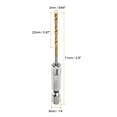 thumbnail image 2 of Uxcell 12pack Hex Shank Drill Bit 5/64" M35 High Speed Steel Titanium Coated Twist Drill Bit 71mm Long with 1/4" Shank, 2 of 5