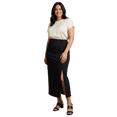 thumbnail image 3 of Womens Plus Size Dressy Office Work Maxi Skirt High Waisted Long Stretch 14 to 24, 3 of 7