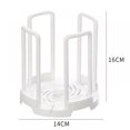 thumbnail image 2 of Bangus Dish Rack Rotating Telescopic Kitchen Tableware Storage Box w/Draining Rack, 2 of 5