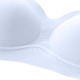 thumbnail image 4 of Sentmoon Women's Bras No Underwire Bra Everyday Comfort Bra Breathable Wireless Soft Stretch Seamless Smoothing Lift Support Solid Color Lightweight T Shirt Bralette for Office Errands Lounge, 4 of 8