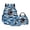 Blue-Camo Shark, variant on Kuiaobaty Deer Tree Print Backpack and Lunch Box Set for Girls Boys Insulated Lunch Bag Pencil Case with Zipper Lightweight Backpack and Pencil Bag for School Camping Picnic