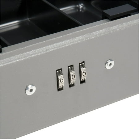 Barska - Cash Box with Combination Lock - Black