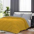 thumbnail image 2 of DNG Creations 5 Piece Reversible Diamond Pattern Comforter ( Gold/Siver Colour ) 550 GSM All - Season 100% Egyptian Cotton, 800 TC - Oversized Queen - Size, 2 of 7