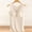 Beige, variant on Women's Built-in Bra Tank Top Padded Camisole Wireless Vest Top with Removable Cups Base Layer Sleeveless Cami Bra Alternative for Going Out, Beige,XXL