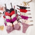 thumbnail image 2 of 2022 Nuevo Conjunto De Lencería De Encaje Dos Piezas Sexy 3/4pangjing, 2 of 4