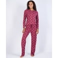 thumbnail image 3 of Real Essentials 2 Pack: Women’s Pajama Set Super-Soft Short & Long Sleeve Top With Pants (Available In Plus Size), 3 of 5