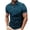 Multicolor, variant on Cheytotty Mens Golf Shirt, 3 Button Breathable, Short Sleeve Sporty Multicolor XL