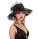 thumbnail image 4 of Sombrero de ala ancha para mujer, UPF 50+, plegable, para playa y actividades al aire libre, ligero, transpirable y con cobertura total, 4 of 4