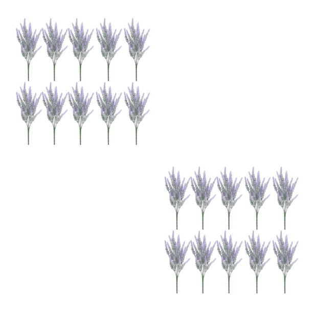 Plantas artificiales Toystoory 10 unids/set no tóxicas para gatos y perros Púrpura