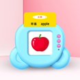 thumbnail image 3 of Electronic Talking Flash Cards Speech Teaching Toy Montessori educativo temprano Azul CUTICAT Tarjeta flash parlante, 3 of 8
