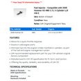 thumbnail image 2 of Fuel Injector - Compatible with 2008 Hummer H3 4WD 3.7L 5-Cylinder LLR VIN E, 2 of 2