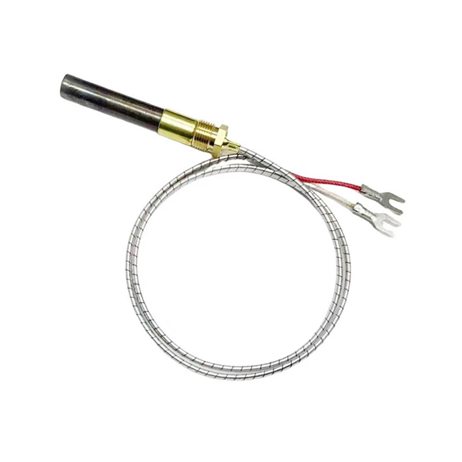 JIAHAOO Thermopile for Propane Pilot Systems 36 Inch High Sensitivity 750mV Durable Construction Fireplaces Water Heaters Fryers