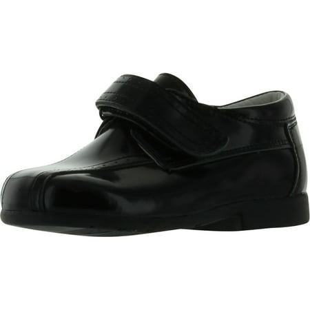 

Cavoo Boys 0055843 European Style Dress Shoes Black/Silver 8.5