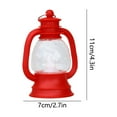thumbnail image 3 of Aufmer 1 Pcs Vintage LED Candle Lantern, Mini 4.3x2.7in Hanging Decor for Weddings & Holidays(Red), 3 of 6