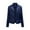 Navy, variant on Lovskoo 2024 Women Faux Leather Jacket Moto Biker Coat Trendy Lapel Zip Biker Short Punk Cropped Tops Asymmetrical Motorcycle Jacket Standard Outerwear Short Coat Hot Pink