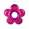 thumbnail image 2 of Swim Central 56" Flower Burst Bloomin 1-Person Swimming Pool Inner Tube - Purple/Pink, 2 of 3