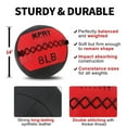 thumbnail image 5 of XPRT Fitness Soft Wall/Medicine Ball Core Strength And Conditioning Muscle Building Core Exercise 10 lb., 5 of 8