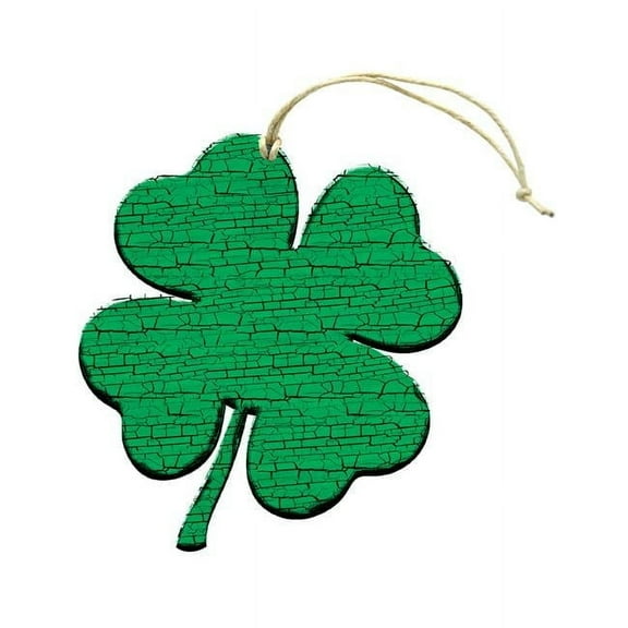 Clover Wooden Ornament