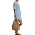 thumbnail image 2 of Women 2 Piece Short Sets Summer Lounge Outfits Sets Short Sleeve Trendy Casual Matching Set XXL, 2 of 6