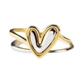thumbnail image 3 of mtvxesu Rings Fashion Personality Irregular Lady Two-piece Ring Love Ring Set Fashion Personality Ring Female Ring Sale, 3 of 3