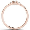 thumbnail image 3 of 1/5 Carat T.W. Diamond Bypass Three-Stone 10kt Rose Gold Engagement Ring, 3 of 5