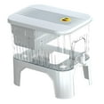 thumbnail image 4 of Dispensador de bebidas del refrigerador Dispensador de bebidas de agua con soporte y tapa hervidor de agua fría con grifo para la fiesta de té helado L con filtro, 4 of 8