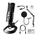 thumbnail image 1 of Micrófono Audio-Technica AT2020USB-X con condensador cardioide, 1 of 4