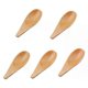 thumbnail image 1 of 5 Pieces Mini Wooden Spoon Condiments Spoon with Short Handle for Coffee Loose Tea Leaves Milk Powder Spice Candy Etc, 1 of 5