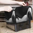 thumbnail image 7 of Fotbe Black White Fluid Sculpture for Four Slice Toaster Cover, Fingerprint Protector, Super Soft Appliance Cover And Dust Cover,Bread Dust Cover & Fingerprint Protection, 7 of 7