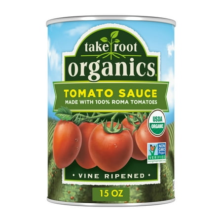 Take Root Organics Tomato Sauce  15 oz Can (12 Pieces)