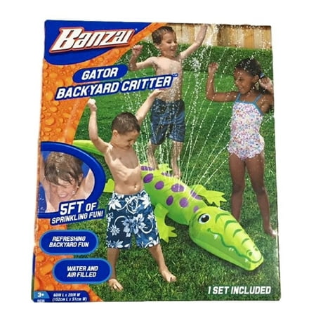 Banzai Gator Backyard Critter Sprinkler