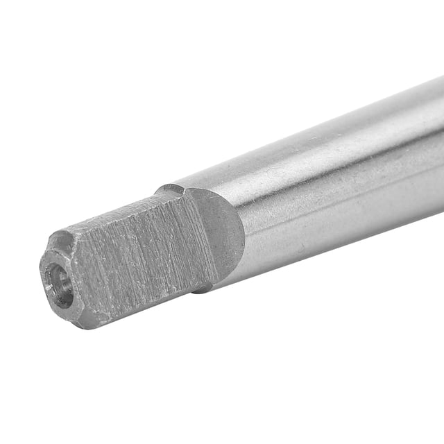 Spiral Reamer, High Hardness Chucking Reamer Steel Taper Shank Reamer HSS 1:10 High-Speed Taper Reamer For Manual Processing For Reaming